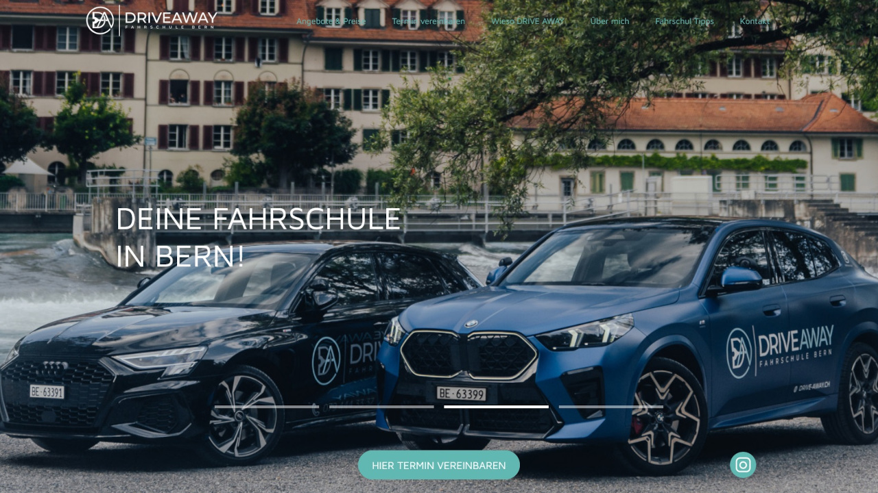 Portfelj: Drive Away Fahrschule Bern - ažuriranje optimizacija sajta