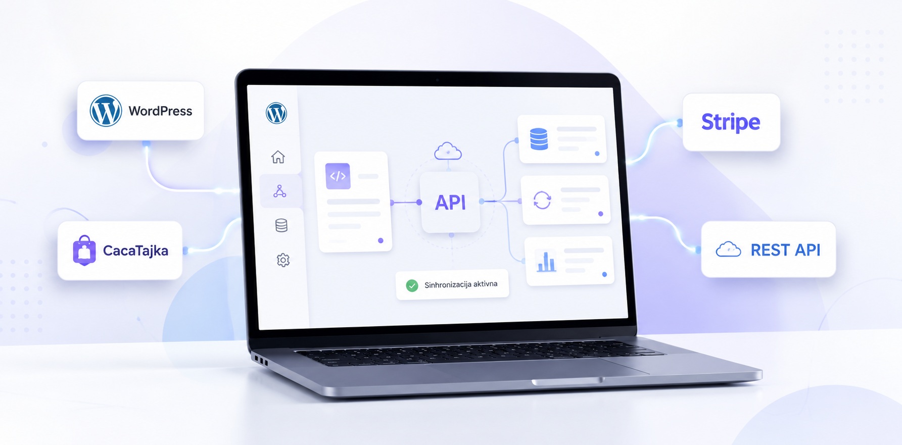 Portfelj: WordPress tema i API integracije sa CacaTajka sistemom i Stripe Checkout-om